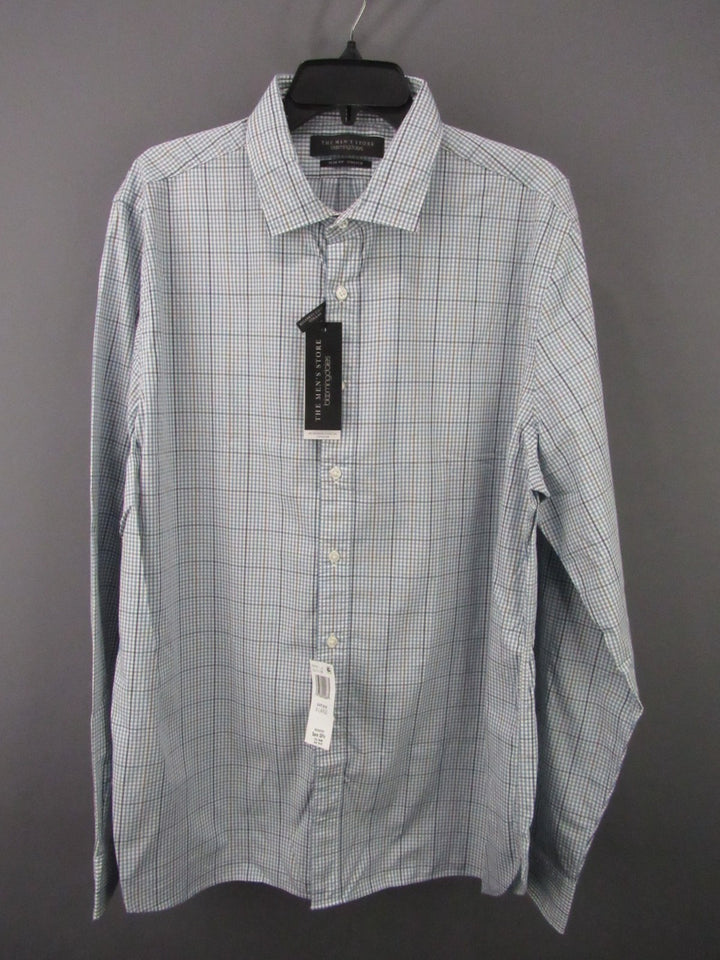 The Men's Store Stretch Slim Fit Button Down Shirt $98