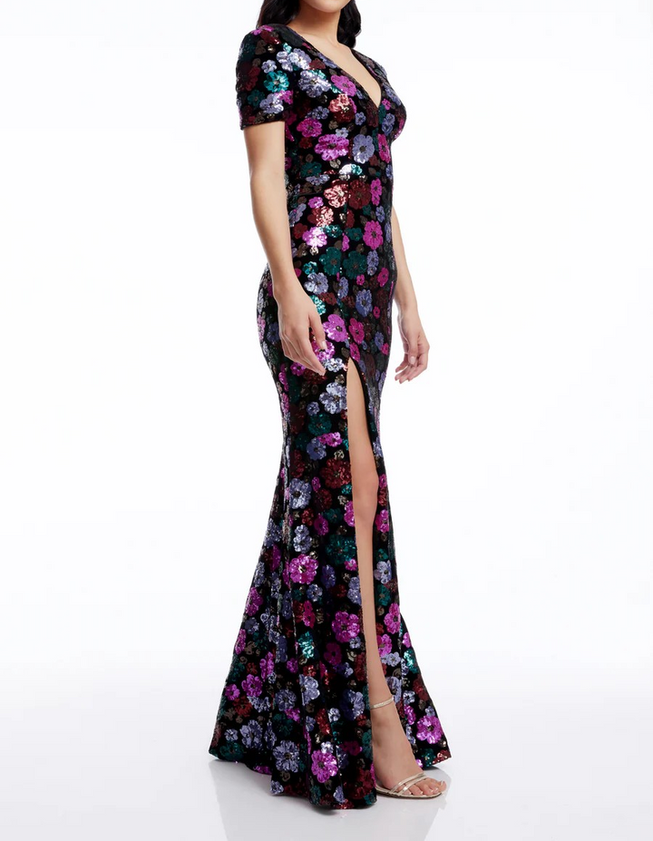 Dress the Population Women's Karla Gown MSRP $420