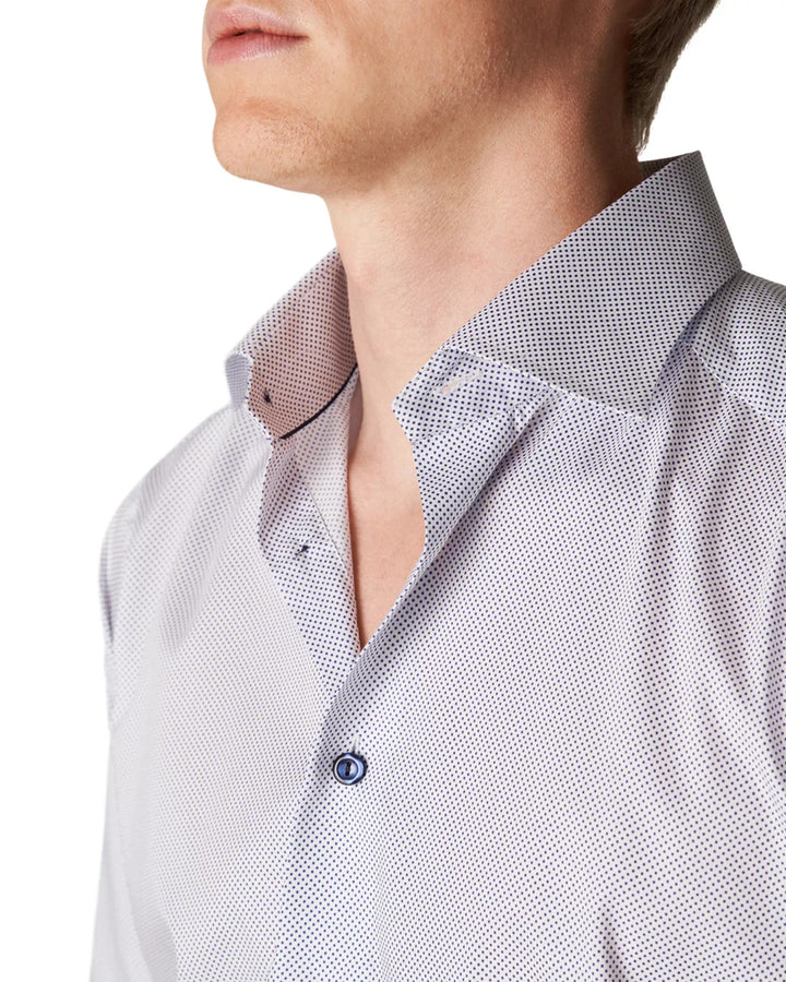 Eton Slim Fit Signature Dot Shirt MSRP $270