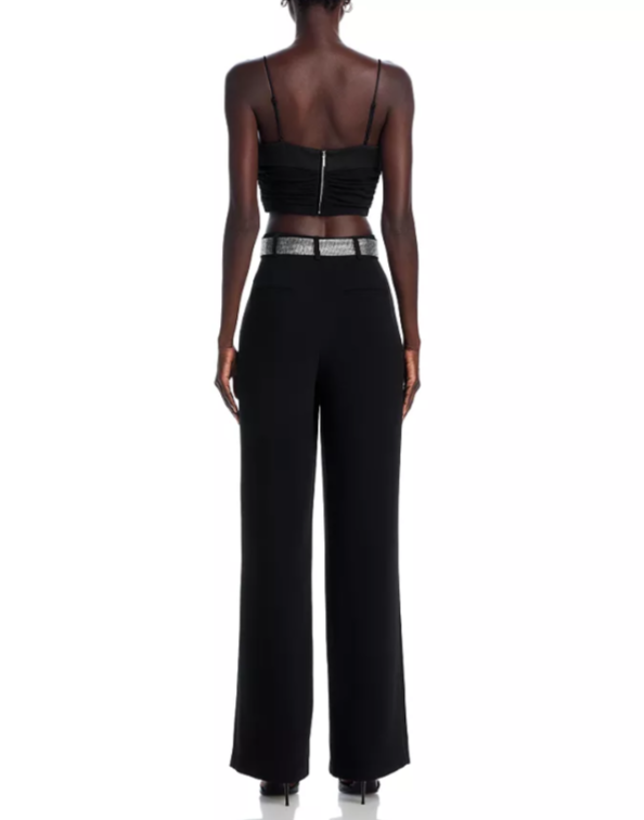 Cinq à Sept Elizabeth Crop Top MSRP $295