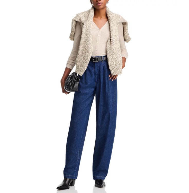 FRAME Slinky Henley Top MSRP $188