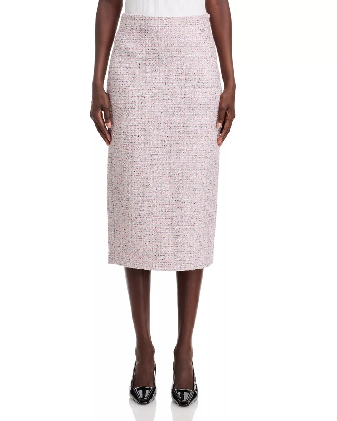 Toccin Leilani Tweed Pencil Skirt MSRP $425
