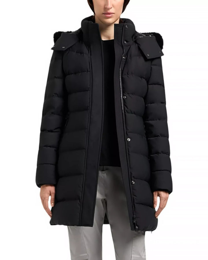 Moose Knuckles Watershed Shearling Trim Down Parka MSRP $1395
