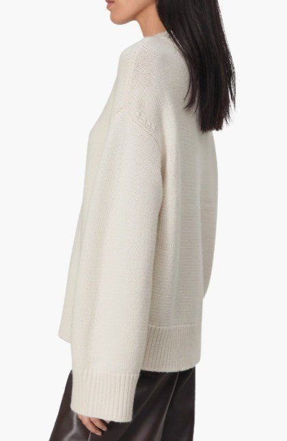 rag & bone Danica Wool & Cashmere V-Neck Sweater MSRP $478