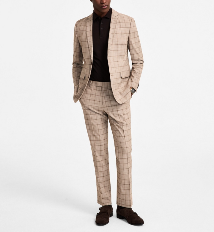 Nick Graham Men's Slim-Fit Stretch 2-piece Suit Size 38S x 32W MSRP $395