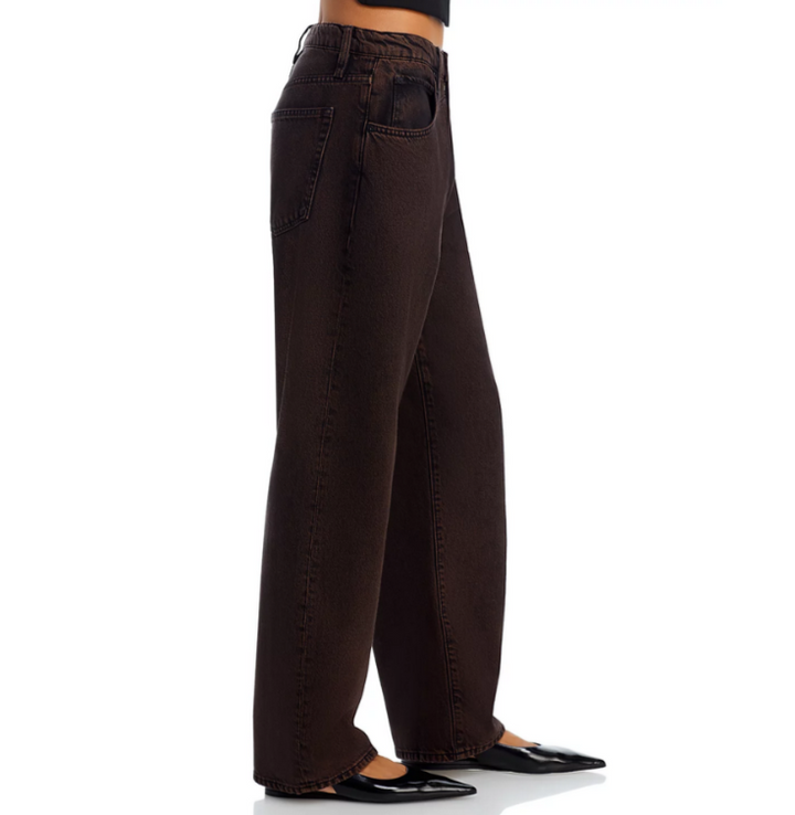 FRAME Long Barrel High Rise Jeans
