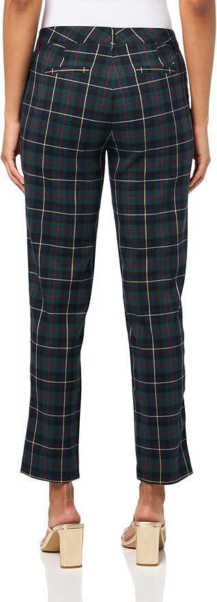 Tommy Hilfiger Hampton Plaid Trousers MSRP $99
