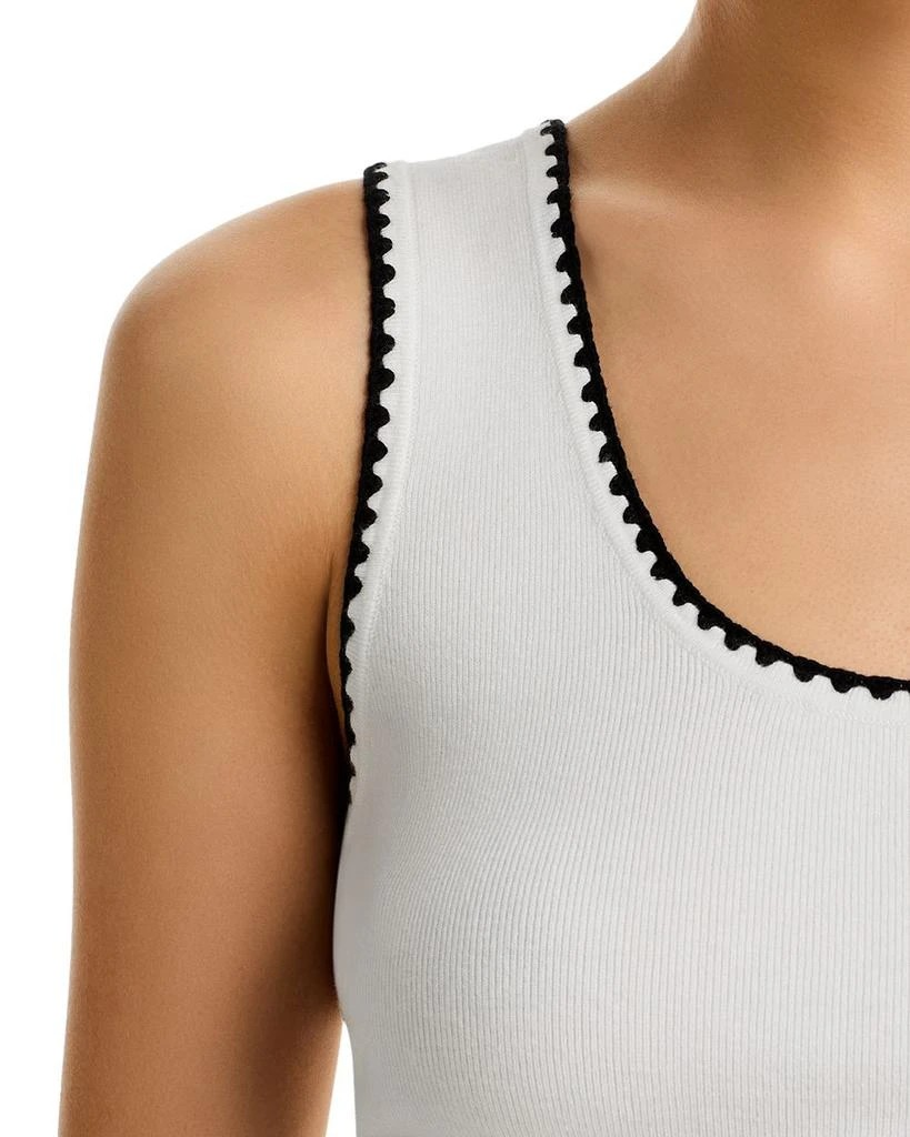 T Tahari Women's Sleeveless Scoop-Neck Knit Top MSRP $68
