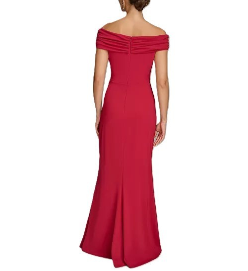 Donna Karan New York Asymmetric Draped Gown MSRP $249