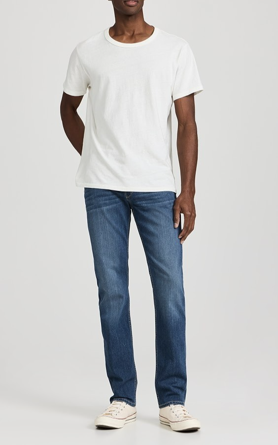 PAIGE Normandie Transcend Straight Jeans MSRP $199