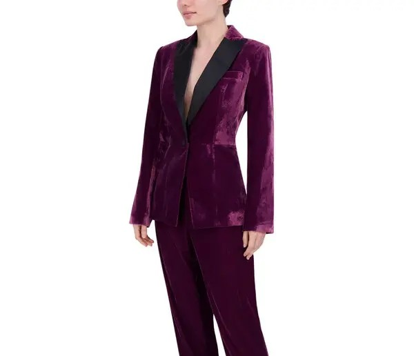 Bcbgmaxazria Velvet Tuxedo Jacket MSRP $348