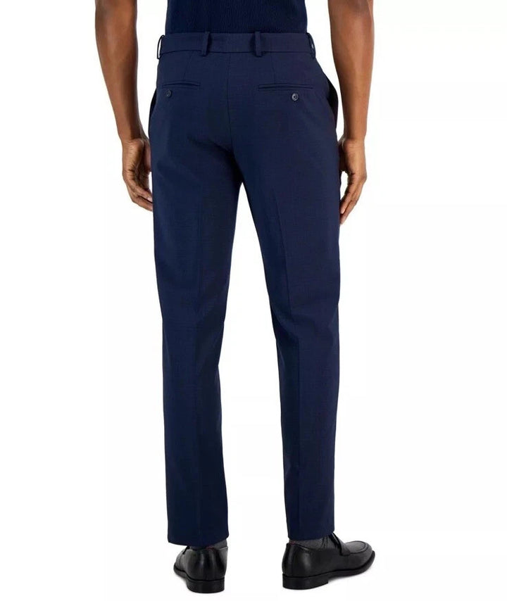 Perry Ellis Portfolio Men's Modern-Fit Stretch Resolution Dress Pants MSRP $95