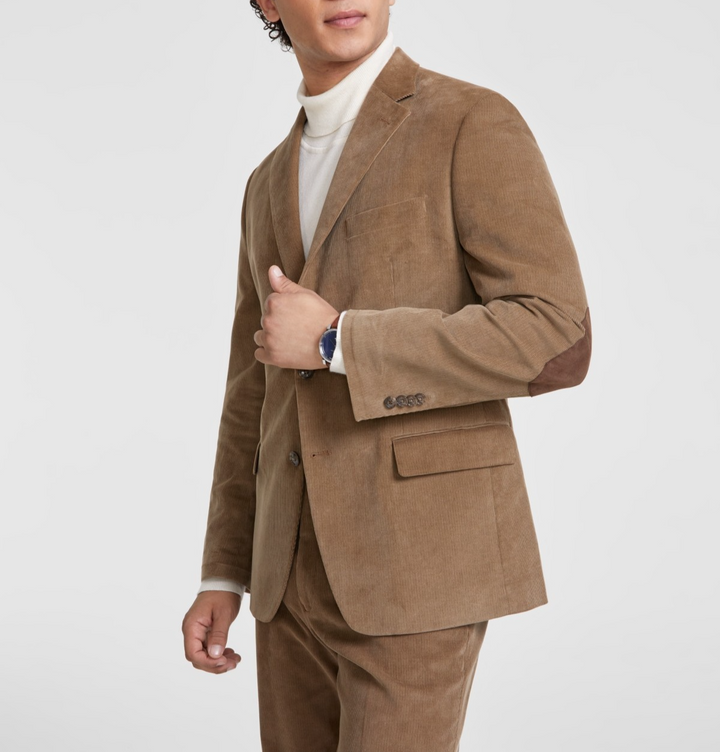 Tommy Hilfiger Men's Modern-Fit Corduroy Sport Coat Size 38S MSRP $295
