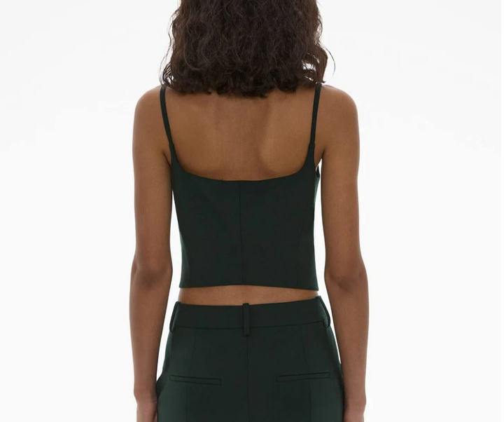 Helmut Lang Crop Blazer Top MSRP $350