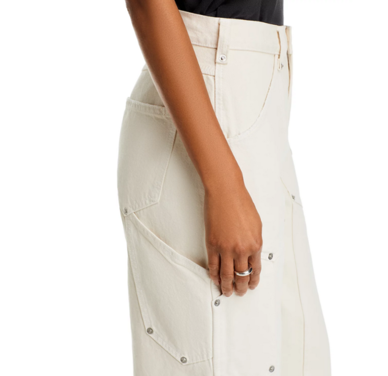 RE/DONE High Rise Straight Leg Jeans MSRP $375