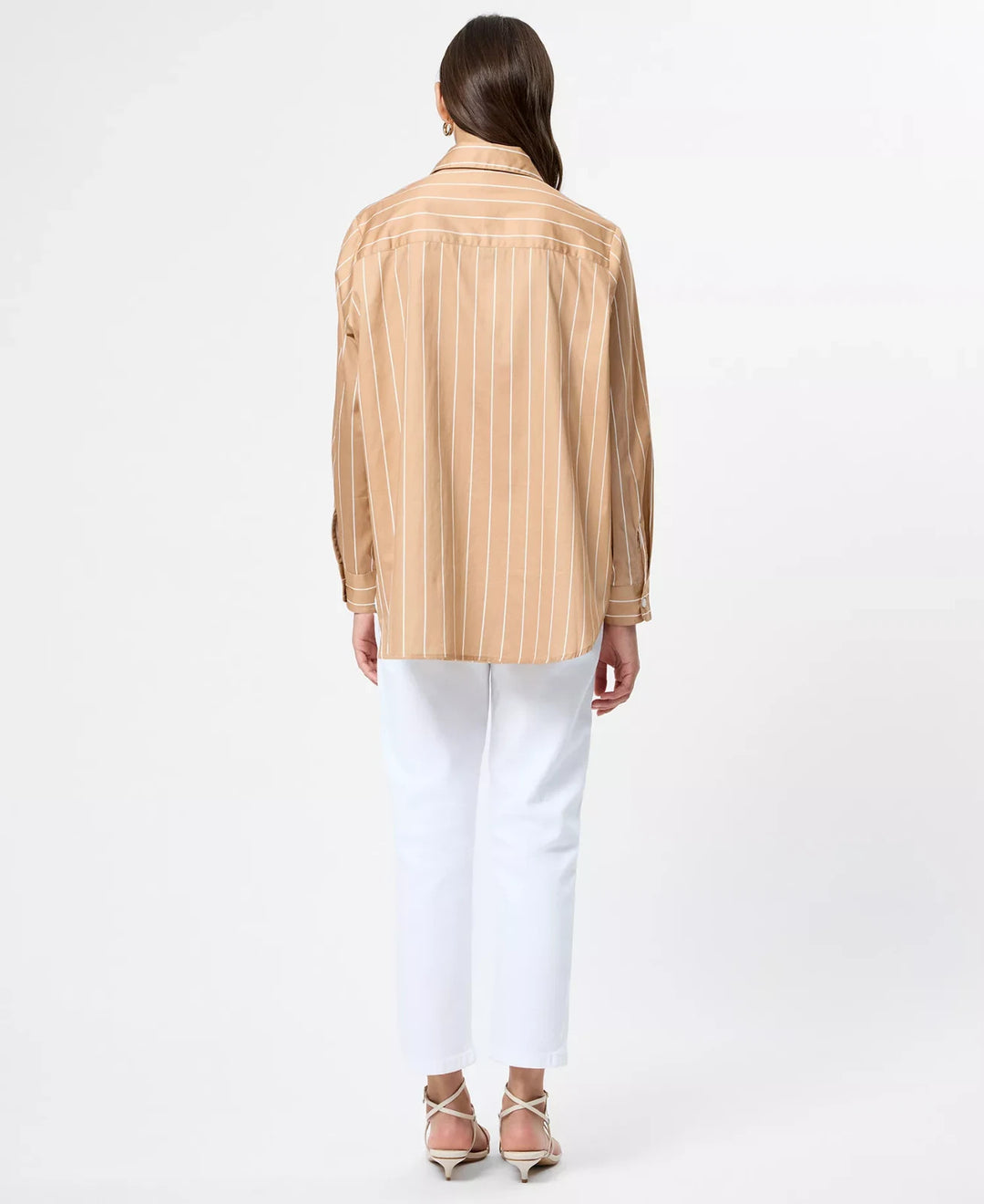 French Connection Women's Alexis Long-Sleeve Shirt MSRP $88