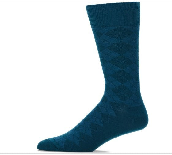 Perry Ellis Portfolio Men's Diamond Stitch Socks 3 Pairs MSRP $22