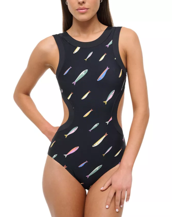 STAUD Dolce One Piece Swimsuit MSRP $230