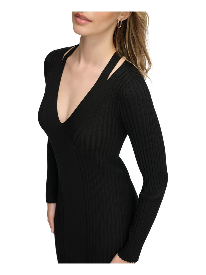 Calvin Klein Cutout Sheath Sweater Dress MSRP $139