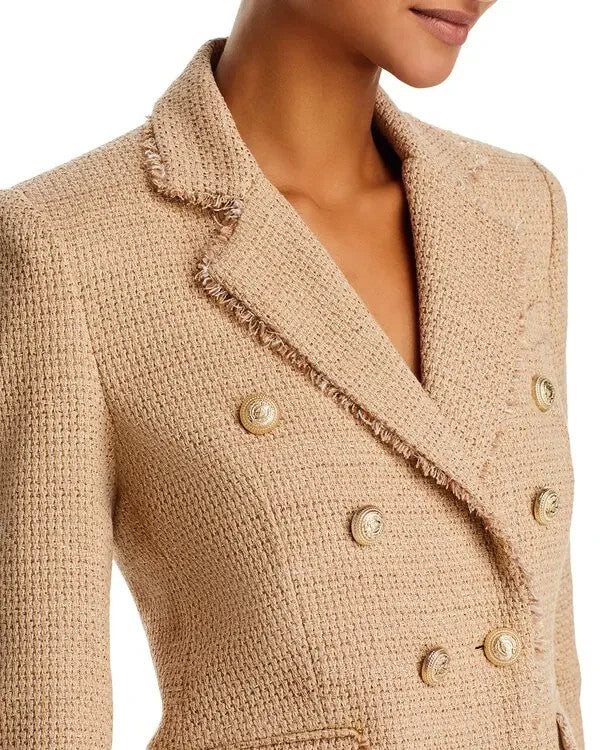 Generation Love Eliza tweed blazer MSRP $425