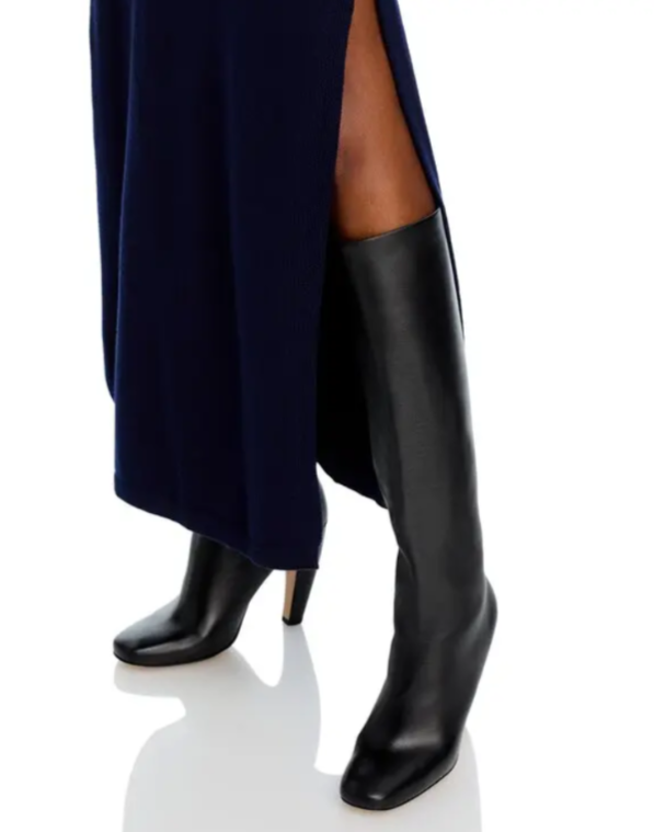 Ramy Brook Chet Wool Asymmetric Dress MSRP $385