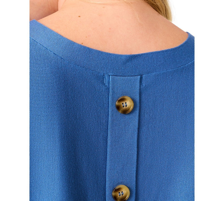 Melissa Paige Plus Size Button-Back Dolman-Sleeve Sweater MSRP $51.50