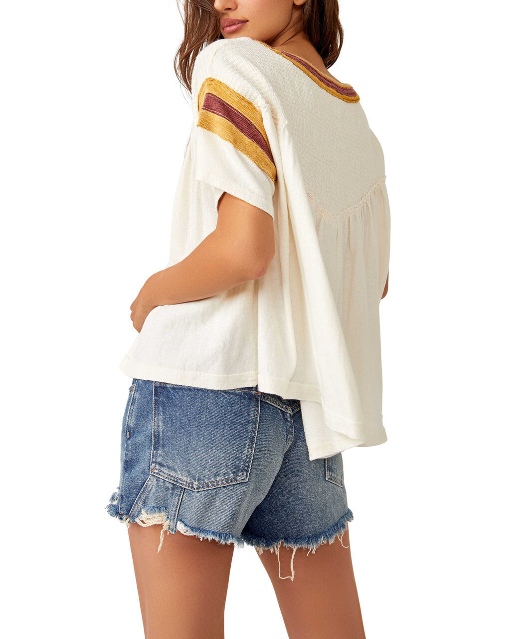 Free People Mvp Cotton Tee MSRP $98