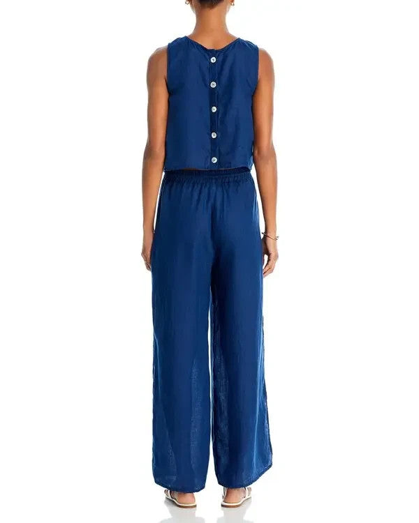Aqua Swim Linen Swim Cover-up Pants MSRP $98