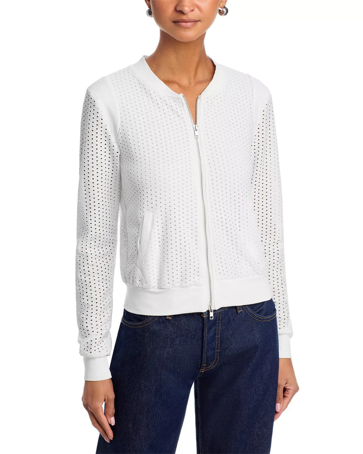 Six Fifty The Cutout Zip Up Sweater MSRP $88
