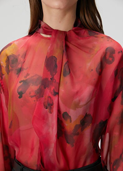 VICTORIA BECKHAM Long Sleeve Tailored Fit Blouse MSRP $950