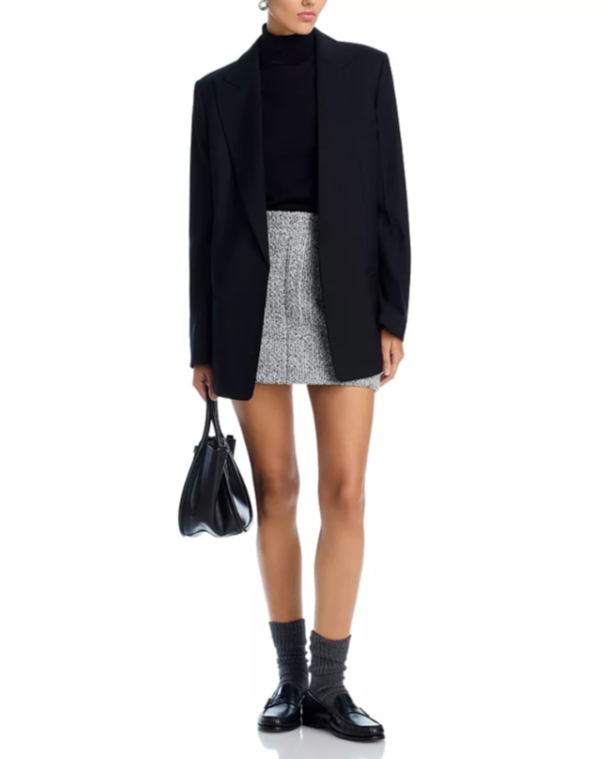 Proenza Schouler White Label Elise Boucle Mini Skirt MSRP $450