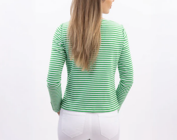 NAUTICA Striped Long Sleeve Top Size L