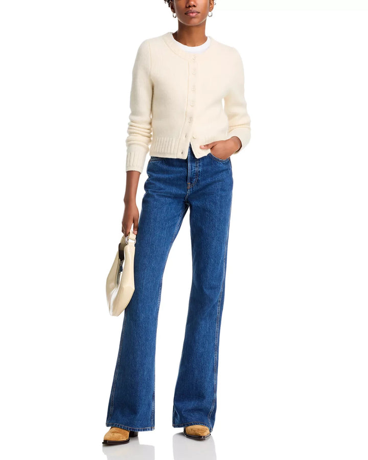 RE/DONE The Riding High Rise Long Bootcut Jeans MSRP $295