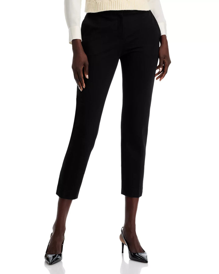 Theory Treeca 2 Smooth Cropped Trousers MSRP $295
