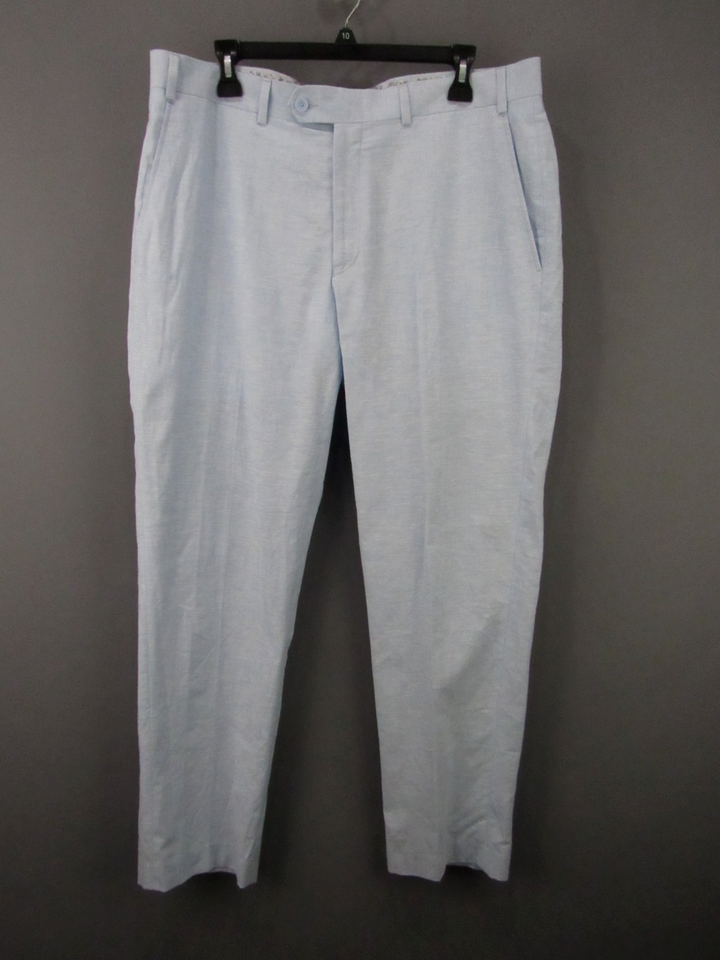 Bar III Men's Slim-Fit Linen Suit Pants MSRP $135