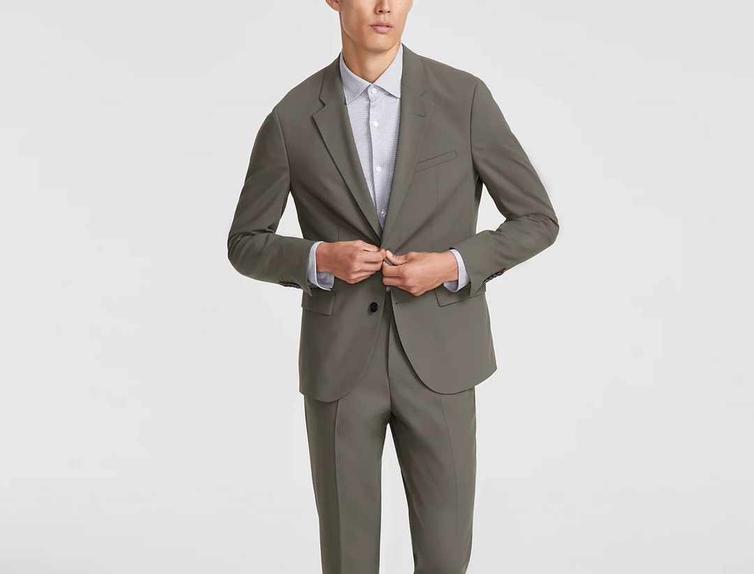 Hugo by Hugo Boss Men's Modern-Fit Solid Suit Separate Jacket MSRP $445
