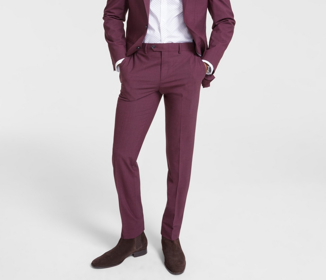 Bar III Men S Slim-Fit Wool Blend Stretch Dress Pants MSRP $175