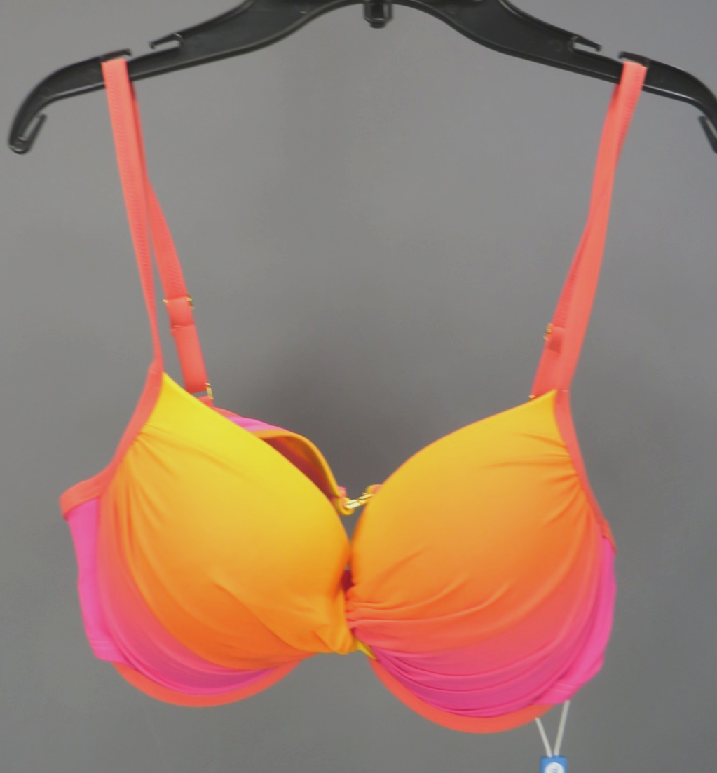 Bleu by Rod Beattie Beat The Heat Underwire Bikini Top MSRP $83