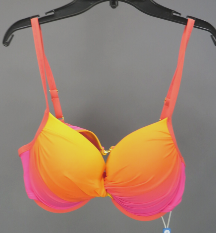 Bleu by Rod Beattie Beat The Heat Underwire Bikini Top MSRP $83