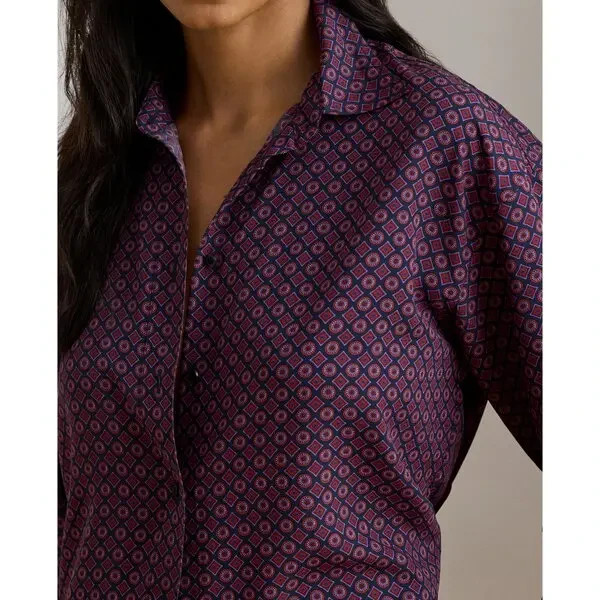 Ralph Lauren Relaxed Fit Foulard-Print Shirt MSRP $145