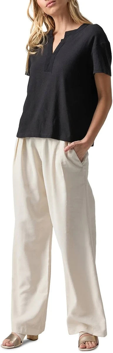 Sanctuary Women's Easy Breezy Peasant T-Shirt MSRP $49