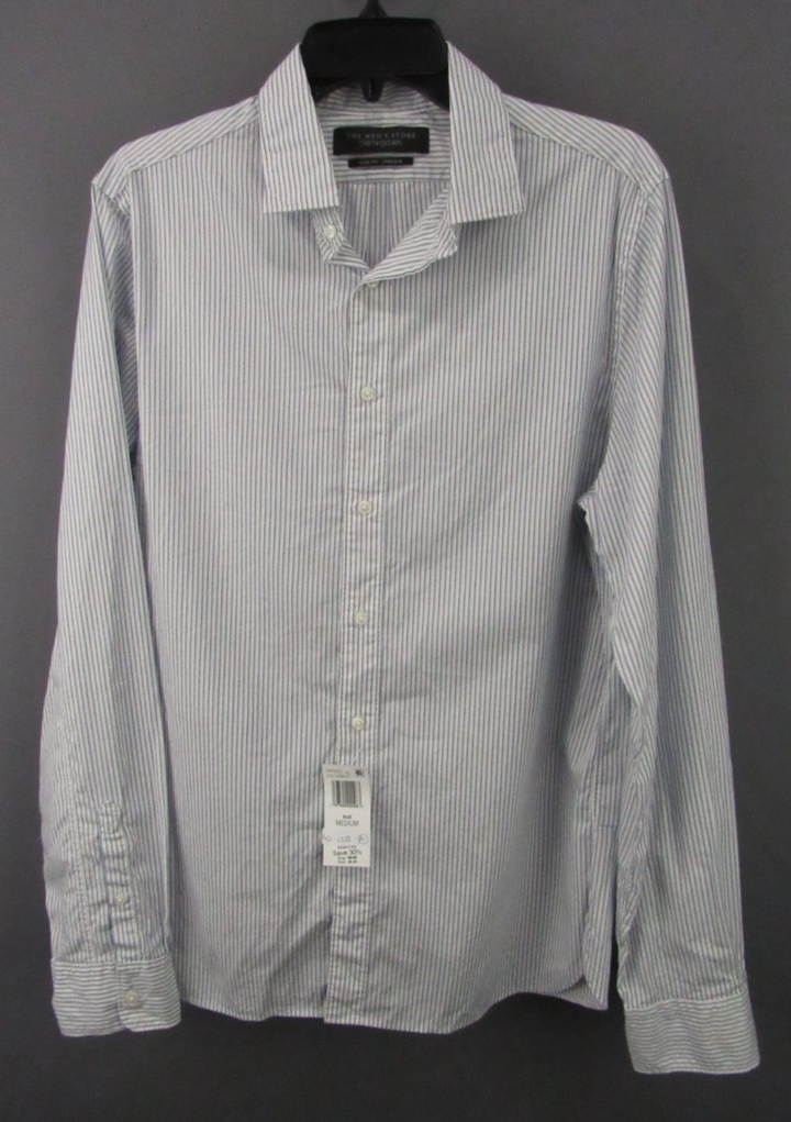 The Men's Store Stretch Slim Fit Button-Down Shirt $98