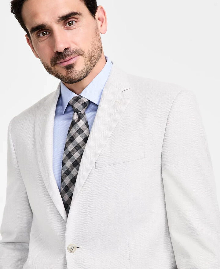 Michael Kors Men's Classic-Fit Herringbone Sport Coat MSRP $295
