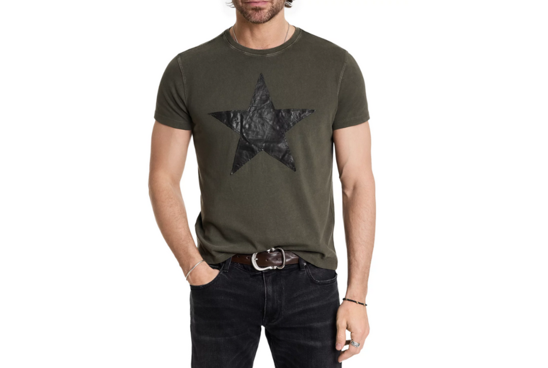 John Varvatos Star Applique Tee MSRP $148