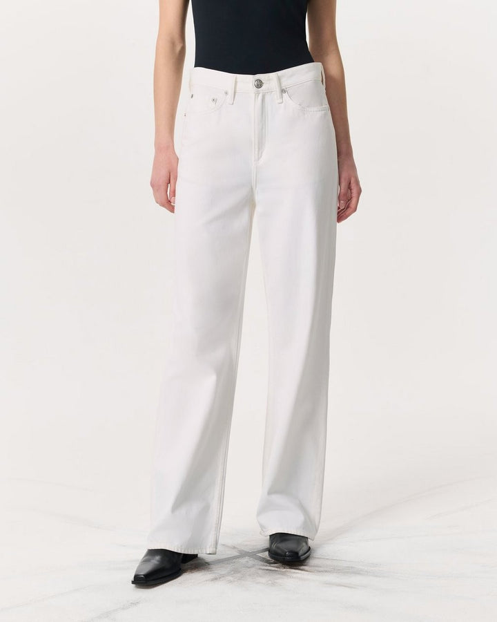 Rag & Bone Featherweight Logan Wide-Leg Jeans MSRP $298