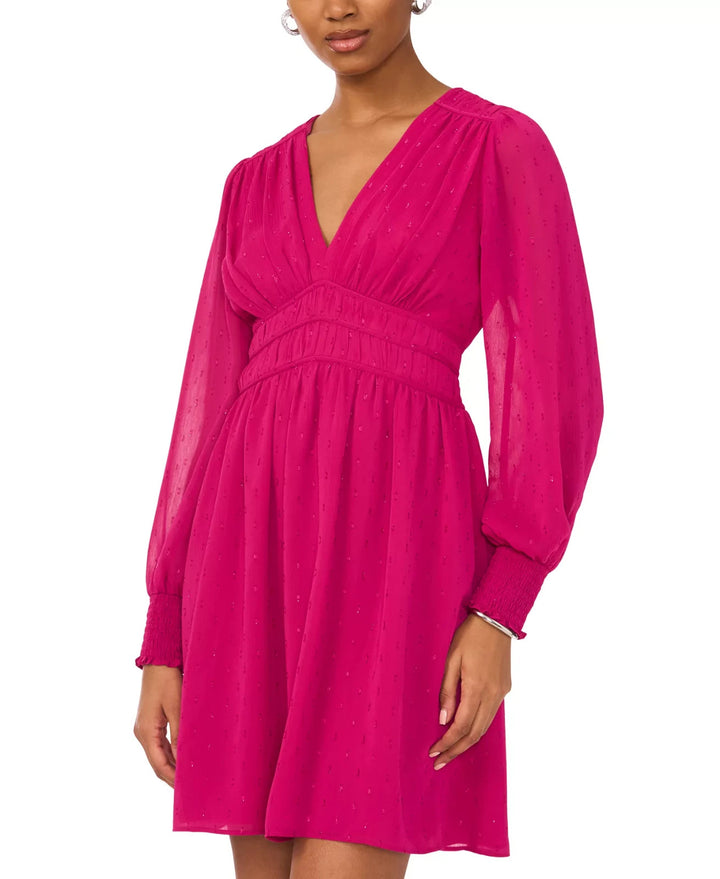 1.STATE Women's Clip-Dot Fit & Flare Dress MSRP $99