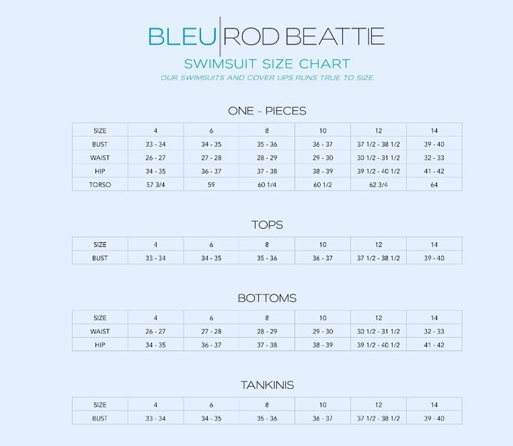 Bleu Rod Beattie Cap Sleeve One Piece Swimsuit MSRP $119