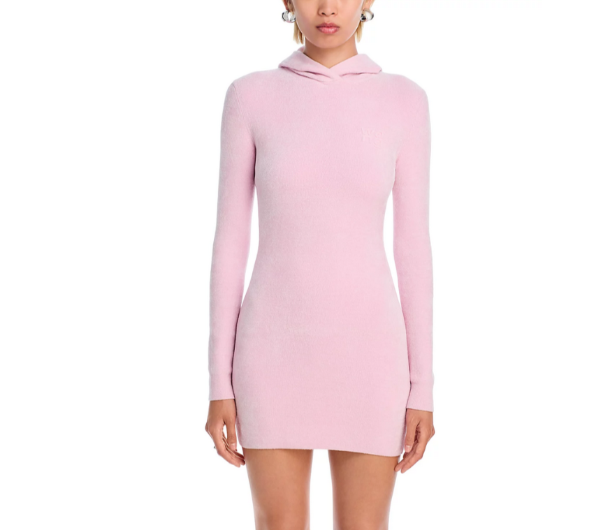 alexanderwang.t Hoodie Mini Dress MSRP $495