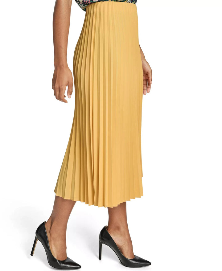 Tommy Hilfiger Women's Pleated Pull-On Skirt MSRP $119