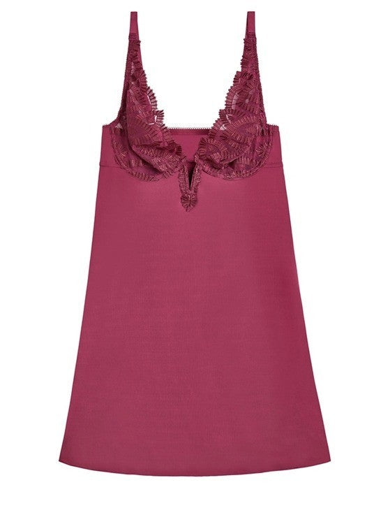 Wacoal Women's After Dark Embroidered Chemise MSRP $120